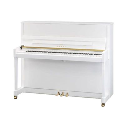 KAWAI K Series Upright Piano (White Polish) K-300(J) WH/P